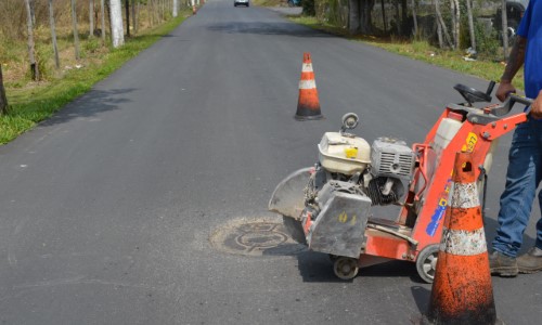 Porto Real avança na obra de revitalização da Avenida Dom Pedro II