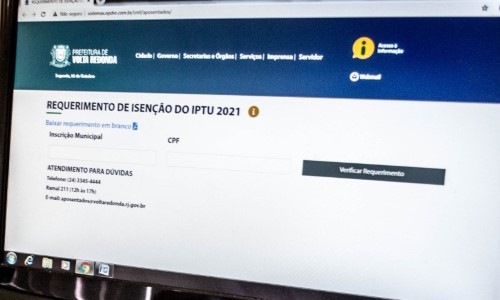 IPTU 2021: Mais de 5,5 mil já solicitaram desconto de até 50% em Volta Redonda