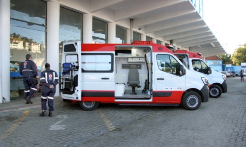 Barra Mansa recebe novas ambulâncias para atendimento do Samu