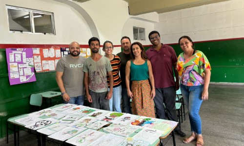 Projeto Cescola: Equipe avaliadora escolhe os desenhos finalistas do futuro mascote do polo Porto Real