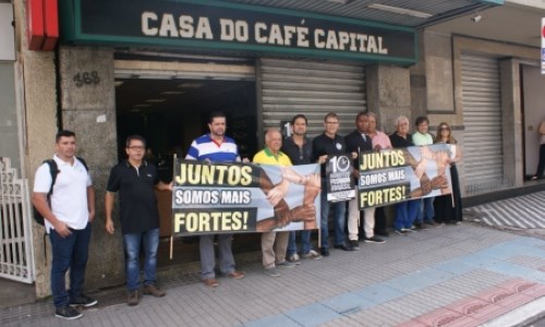 Entidades em Barra Mansa se unem e mostram a força nas ruas junto à população em prol do Movimento “10 minutos fechados pelo Brasil”