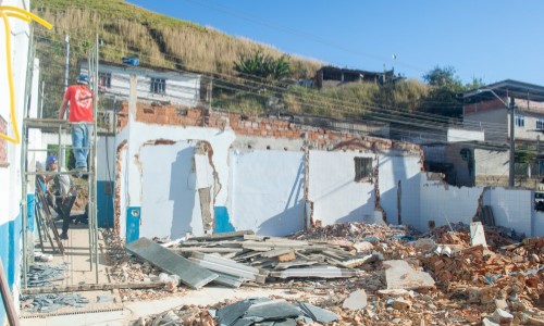 Educação de Barra do Piraí começa obras na Escola Maria Gonzaga de Oliveira