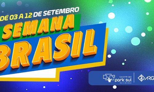 Shopping Park Sul adere a Semana do Brasil 