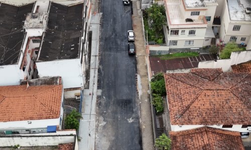 Prefeitura de BM libera trânsito na Rua Major Eduardo Pereira da Costa Rangel, no Verbo Divino