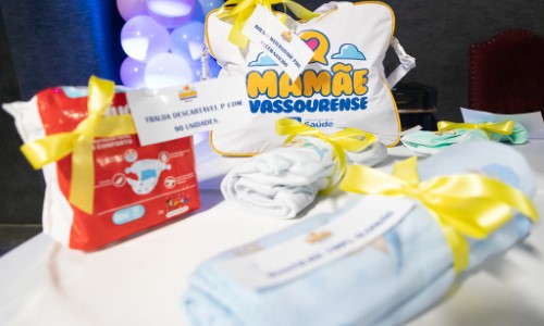 Kits do Programa 'Mamãe Vassourense’ começam a ser entregues em Vassouras