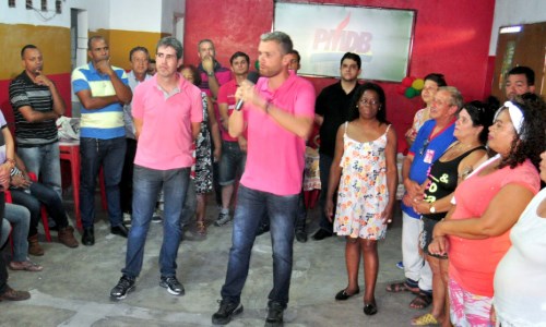  Drable inaugura comitê no Centro e participa de inauguração de sede do PMDB na região Leste