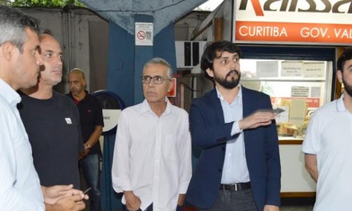 Ciosp e Rodoviária recebem visita do prefeito de VR