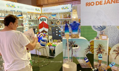 Secretaria de Estado de Turismo do RJ participa do 17 ° Salão do Artesanato, em Brasília
