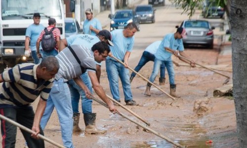 Volta Redonda tem força total da prefeitura para limpeza da cidade
