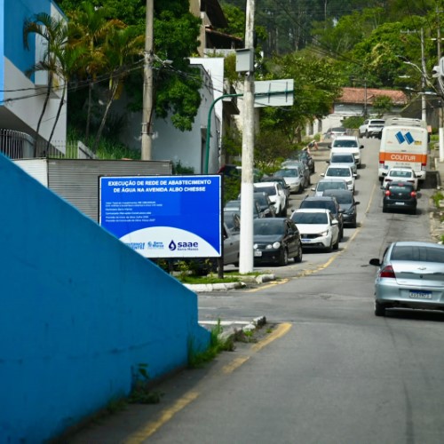 BM: Avenida Albo Chiesse terá interdição temporária no tráfego de veículos nesta terça e quarta-feira