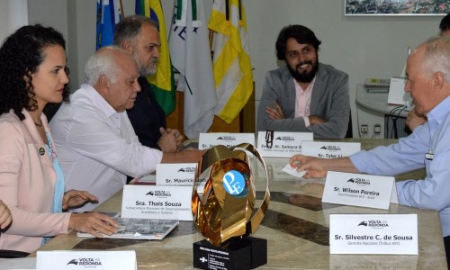 Prefeito de VR recebe presidente da BYD do Brasil