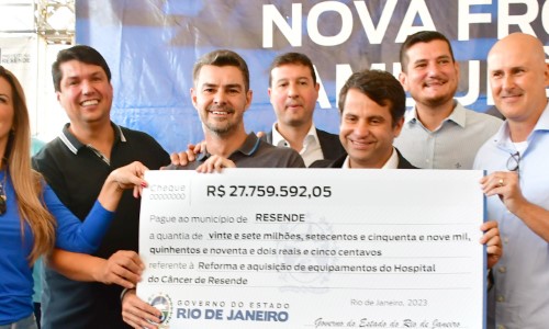 Resende recebe mais de R$ 27 milhões para implantação do Hospital do Câncer