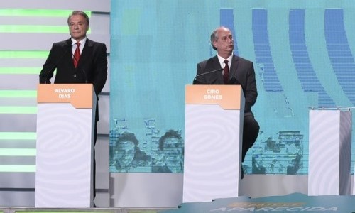 Em primeiro debate com Haddad, candidatos direcionam críticas ao PT