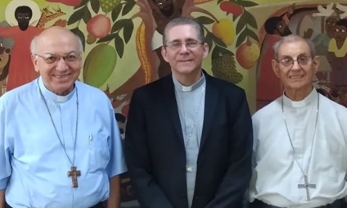 Dom Luiz Henrique faz sua primeira visita à diocese após nomeação