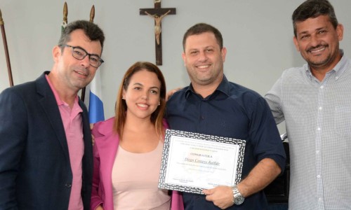 Vereadora de Barra Mansa concede monção honrosa ao jornalista Diego Raffide