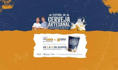 Shopping Park Sul anunciou o primeiro Festival de Cerveja Artesanal