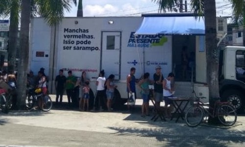 Deputado Marcelo Cabeleireiro solicita Caminhão Itinerante para campanha de vacinação contra o sarampo 