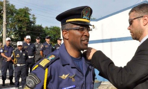 Rodrigo Drable empossa novo comandante da Guarda Municipal em Barra Mansa