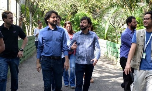Prefeito visita reforma do Zoológico Municipal de Volta Redonda