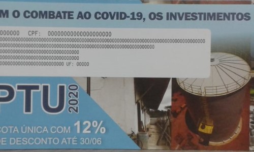   Carnês do IPTU começam a ser enviados aos contribuintes de Quatis