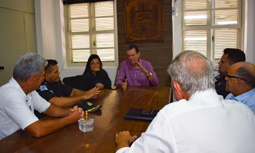 Prefeito de Itatiaia recebe a visita de comandante do 37° BPM