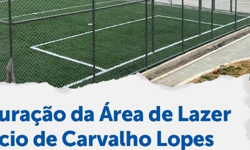 Barra do Piraí inaugura área de lazer no bairro Doutor Mesquita neste sábado, 07