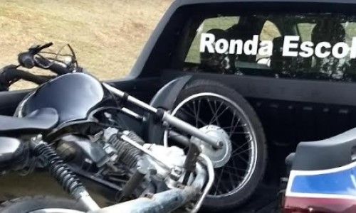 Ronda Escolar de Barra Mansa recupera motocicleta furtada 
