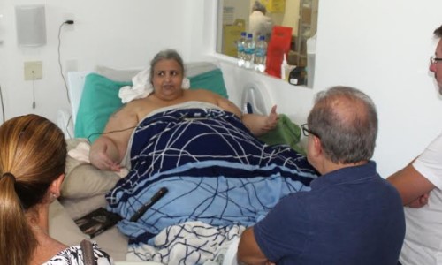 Angra: Paciente com 289 quilos já perdeu 60 em um mês