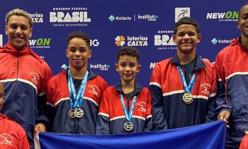 Atletas de Piraí brilham no Campeonato Brasileiro de Ginástica de Trampolim