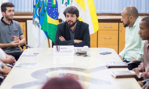 Prefeito se reúne com novos conselheiros do Fundo Comunitário de VR