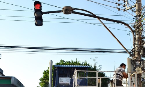 VR: Semáforos do bairro Ponte Alta tem programação restabelecida