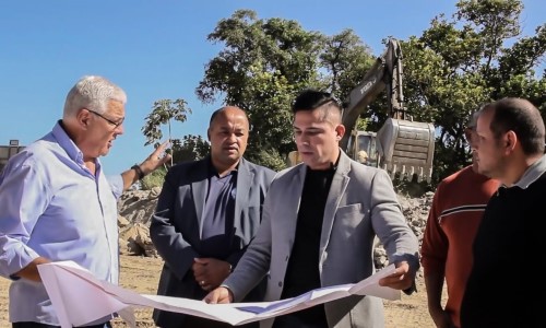 Mário Esteves visita área do futuro terminal rodoviário de Barra do Piraí