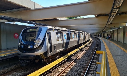 Esquema de funcionamento do MetrôRio para os shows do Bruno Mars no Engenhão 