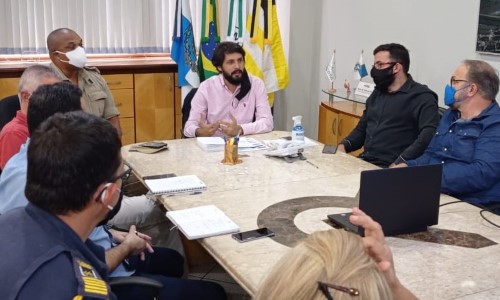 Força-tarefa realiza reunião para alinhar fiscalizações de medidas de combate a Covid-19 em VR