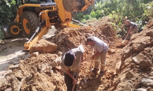 Vale do Pavão recebe obras de drenagem