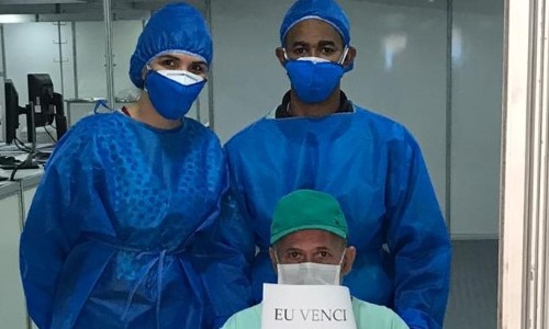 Pacientes que tiveram alta do Hospital de Campanha de VR relatam batalha contra a Covid-19