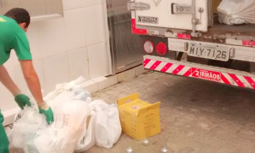 Prefeitura de Quatis recolhe meia tonelada de lixo hospitalar